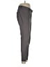 Hue Solid Gray Casual Pants Size L - photo 4