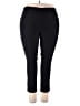 Tribal Solid Black Active Pants Size 18 - photo 1