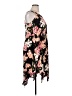 West Loop 100% Rayon Floral Black Cocktail Dress Size XL - photo 4