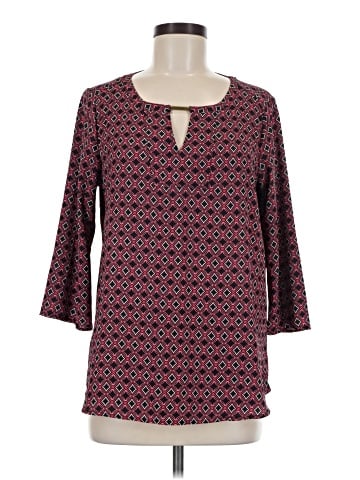 Dana Buchman 3/4 Sleeve Blouse (view 1)