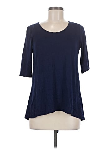 Line & Dot 3/4 Sleeve Top (view 1)