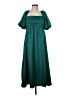 Ellos 100% Polyester Green Casual Dress Size M - photo 1