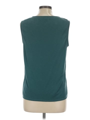Green Envelope Sleeveless T-Shirt (view 2)