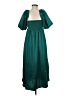 Ellos 100% Polyester Green Casual Dress Size M - photo 2