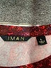 IMAN Burgundy Long Sleeve T-Shirt Size L - photo 7