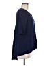 Line & Dot Blue 3/4 Sleeve Top Size M - photo 4