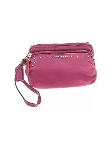 Coach Leather Wristlet (view 1)