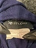 AB Studio Solid Blue Casual Skirt Size S - photo 4