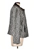 Tory Burch Chevron-herringbone Silver Jacket Size 12 - photo 4
