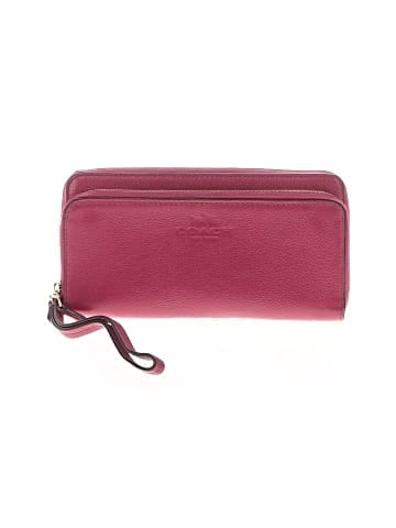 Coach Factory Leather Wristlet (view 1)