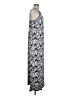 Max Studio Print Gray Casual Dress Size M - photo 4