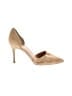 J.Crew Factory Store 100% Leather Tan Heels Size 8 1/2 - photo 1