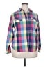 Koret Plaid Pink Long Sleeve Blouse Size 20 - photo 1