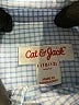Cat & Jack Blue Long Sleeve Button-Down Shirt Size 10 - 12 - photo 3