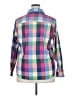 Koret Plaid Pink Long Sleeve Blouse Size 20 - photo 2