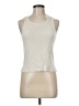 Marled Ivory Sleeveless Top Size M - photo 1
