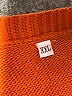 Unbranded 100% Acrylic Orange Sweater Vest Size XXL - photo 7