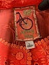 Johnny Was 100% Rayon Orange Long Sleeve Blouse Size L - photo 7