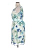 Connected Apparel Tropical Blue Cocktail Dress Size 14 - photo 5