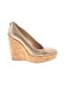 Stuart Weitzman Gold Wedges Size 7 - photo 1