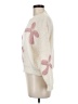 Altar'd State 100% Polyester Floral Ivory Pullover Sweater Size M - photo 5