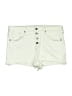Mossimo Ivory Denim Shorts Size 12 - photo 1