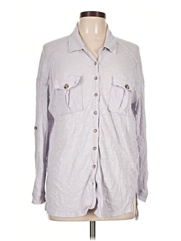 We the Free Long Sleeve Button-Down Shirt (view 1)