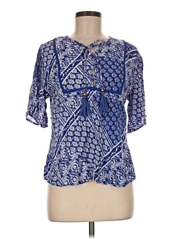 Raga Short Sleeve Blouse (view 1)