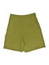 3.1 Phillip Lim 100% Wool Solid Green Shorts Size 00 - photo 2