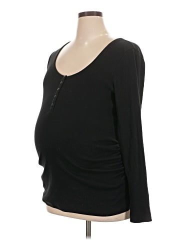 Old Navy - Maternity 3/4 Sleeve T-Shirt (view 1)