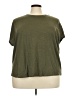 J.Jill 100% Cotton Green Short Sleeve Top Size 3X - photo 1