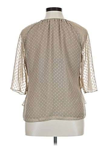 Christopher & Banks 3/4 Sleeve Blouse (view 2)