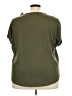 J.Jill 100% Cotton Green Short Sleeve Top Size 3X - photo 2