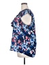 Gibson Floral Blue Sleeveless Blouse Size 2X - photo 5