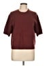 Theory 100% Cashmere Burgundy Cashmere Pullover Sweater Size L - photo 1