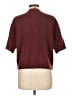 Theory 100% Cashmere Burgundy Cashmere Pullover Sweater Size L - photo 2