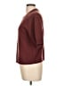 Theory 100% Cashmere Burgundy Cashmere Pullover Sweater Size L - photo 5