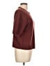 Theory 100% Cashmere Burgundy Cashmere Pullover Sweater Size L - photo 4