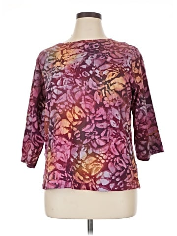 Assorted Brands 3/4 Sleeve T-Shirt (view 1)