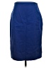 Express Design Studio Solid Blue Formal Skirt Size 4 - photo 1