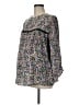 Seraphine Black 3/4 Sleeve Blouse Size 8 - photo 1