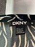 DKNY 100% Polyester Graphic Black Casual Skirt Size M - photo 4
