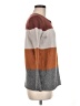 Pinque Color Block Brown Pullover Sweater Size M - photo 4