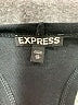Express Solid Black Cocktail Dress Size XS - photo 7