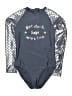 More Than Magic Graphic Gray Rash Guard Size 7 - photo 1