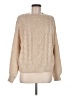 Sanctuary Solid Tan Pullover Sweater Size M - photo 1
