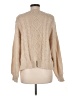 Sanctuary Solid Tan Pullover Sweater Size M - photo 2