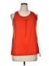 Danskin Now 100% Polyester Orange Sleeveless Blouse Size XL - photo 1