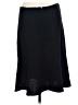 St. John Collection Solid Black Wool Skirt Size 8 - photo 2