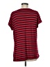 CAbi Stripes Red Short Sleeve T-Shirt Size M - photo 2